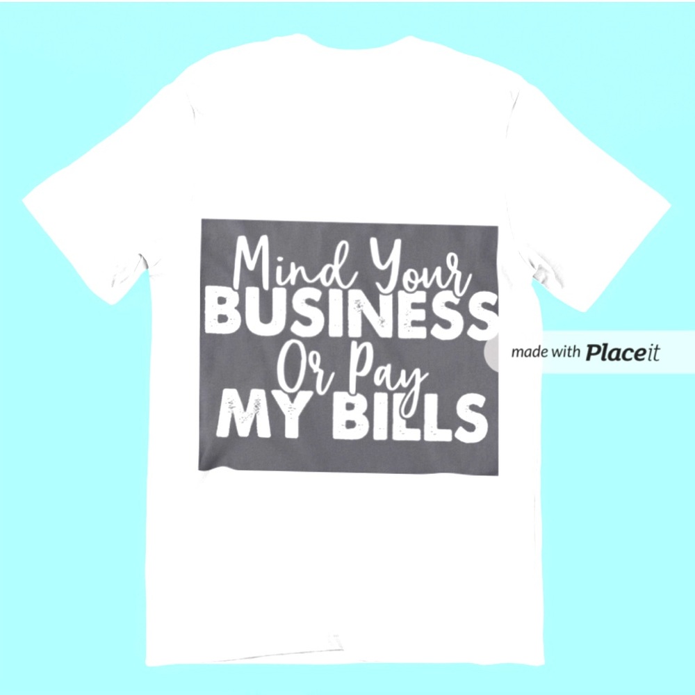 Tshirt any size